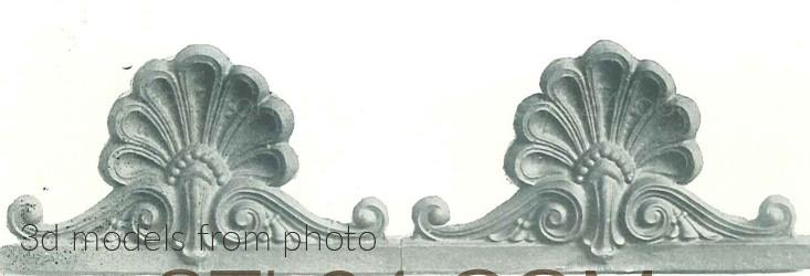 Фризы (FRIESE_1632 -  | 3D model 3DSMAX / OBJ / STL) 3D модель для ЧПУ станка